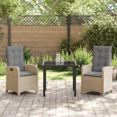 Garden dining set with...