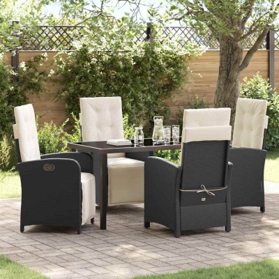 Garden dining set with...