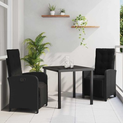 Garden dining set with...