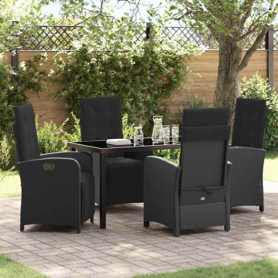 Garden dining set with...