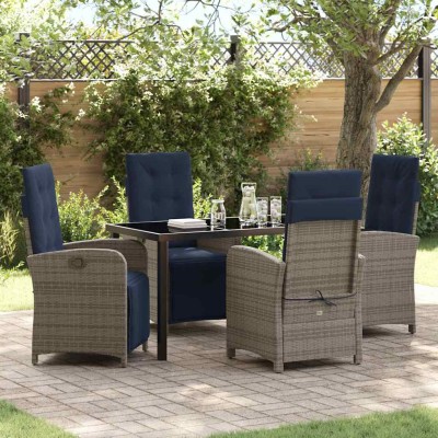 Garden dining set with...