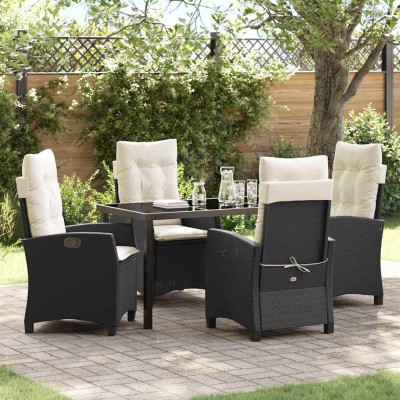 Garden dining set with...