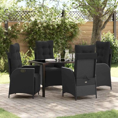 Garden dining set with...