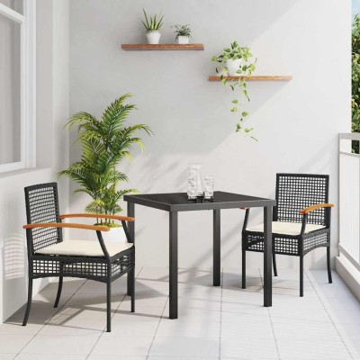 Garden dining set with...