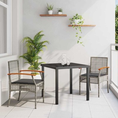 Garden dining set 3 pcs...