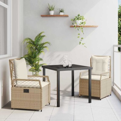 Garden dining set 3 pcs...