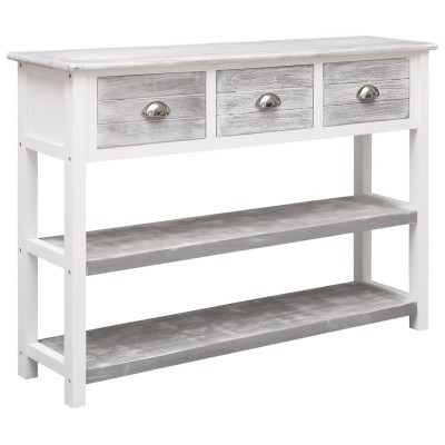 Side cabinet, aged grey,...