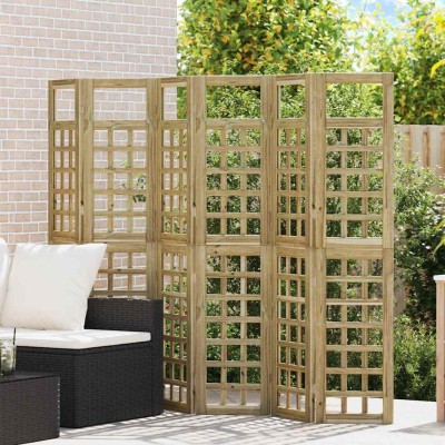 Privacy blinds Honey brown...