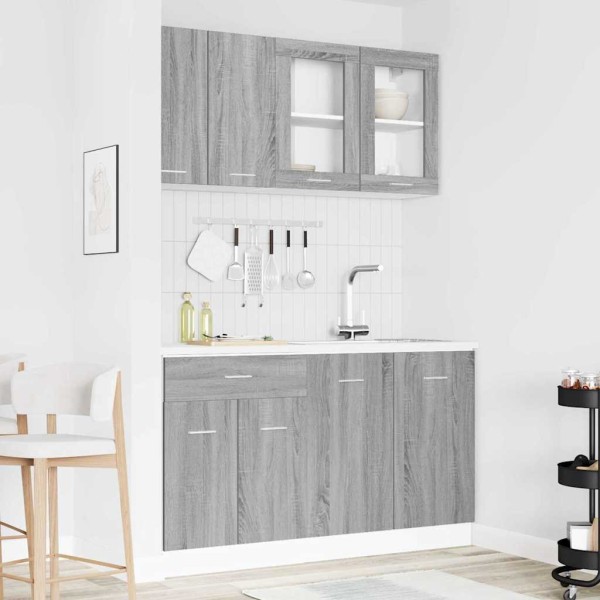 kitchen set Lyon 4 pcs Gray Sonoma 80 x 46 x 81.5 cm