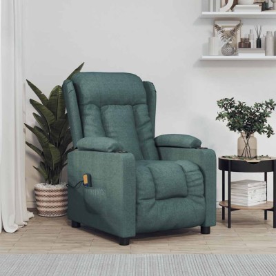 Massage chair, dark green,...