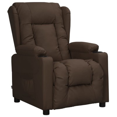 Reclining chair, brown...
