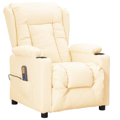 Massage chair, cream color,...