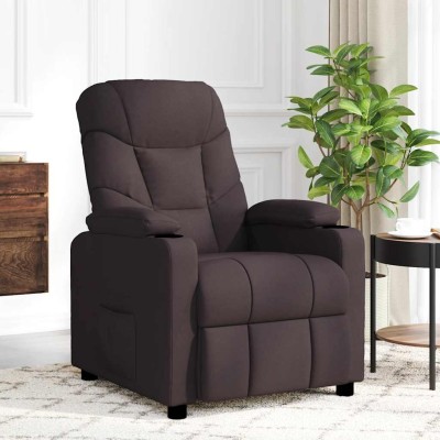 Massage chair, dark brown,...