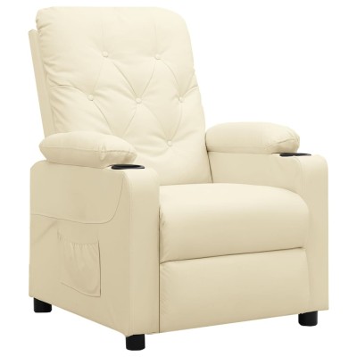 Reclining chair, cream...