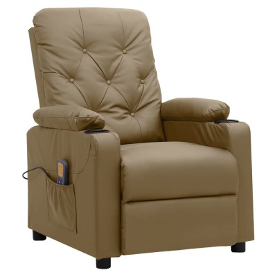 Massage chair, cappuccino...