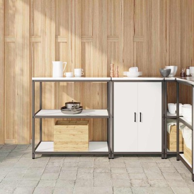 Kitchen storage set with...