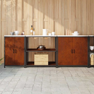 Kitchen storage set with...