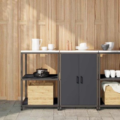 Kitchen storage set with...