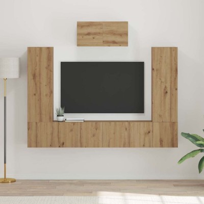 TV cabinet set 7 pcs...