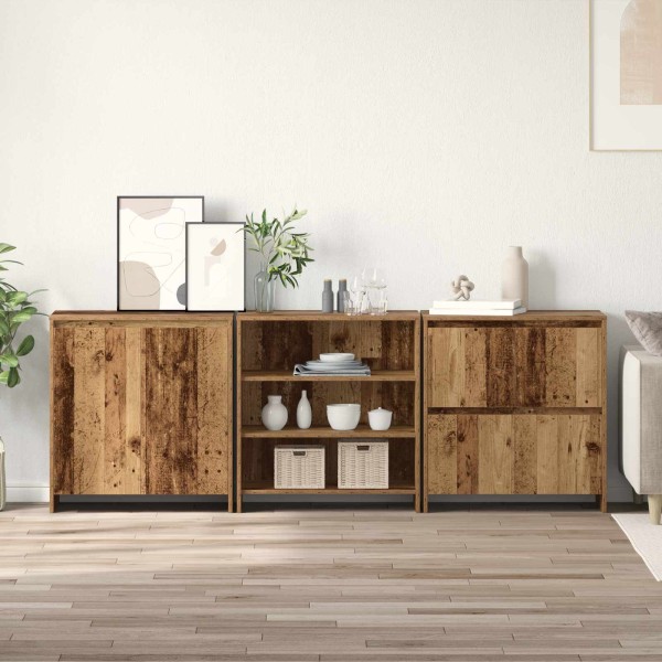 Cabal 3 pcs Old tree 70 x 41 x 75 cm Processed wood