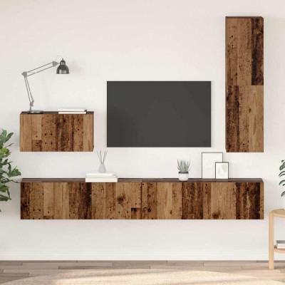Wall TV stand 4 pcs Ancient...