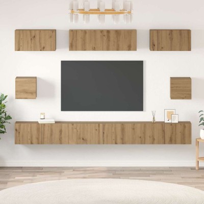 TV cabinet set 8 pcs...