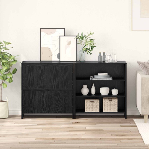 Cabal 2 pcs Black oak 70 x 41 x 75 cm Treated wood
