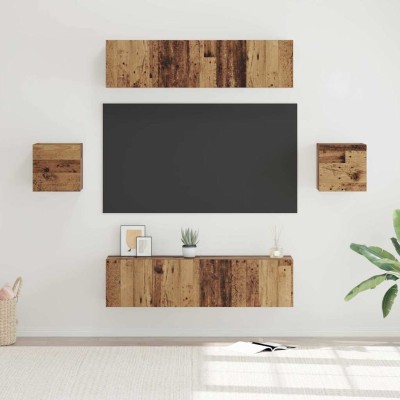 TV cabinet set 6 pcs...