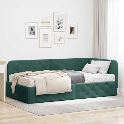 Corner bed structure Dark...