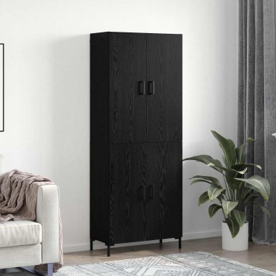 High cabinet black oak 69.5...