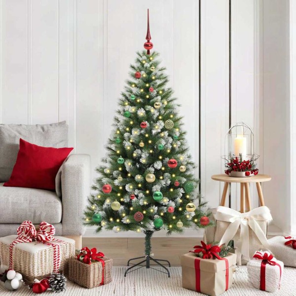 Artificial Flexible Christmas tree with padded snow 150 cm