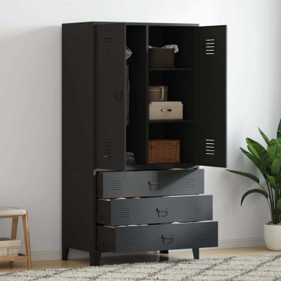 Wardrobe, black,...