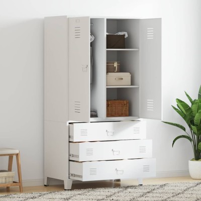 Wardrobe, white,...