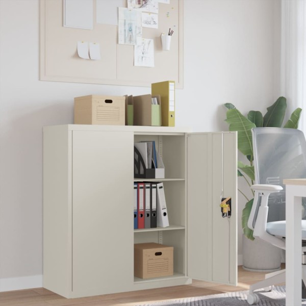 Cabinet for documents, white, 90x40x105cm, steel