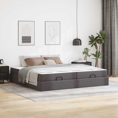 Bed frame with mattress...