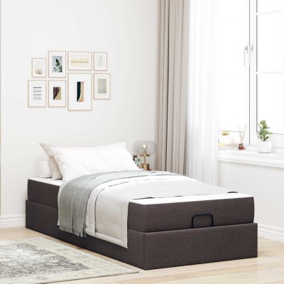 Bed frame with mattress 2...