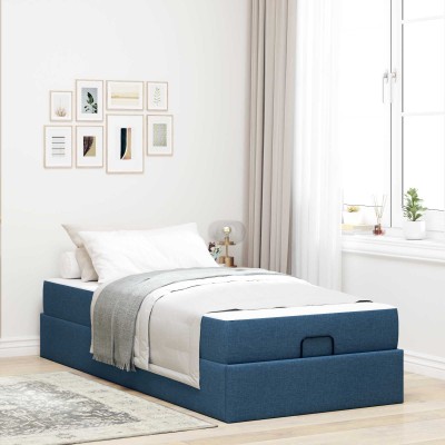 Bed frame with mattress 2...