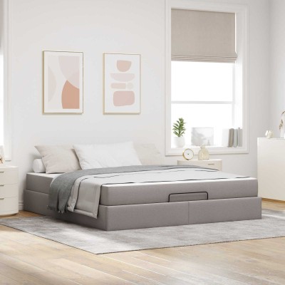 Bed frame with mattress 2...