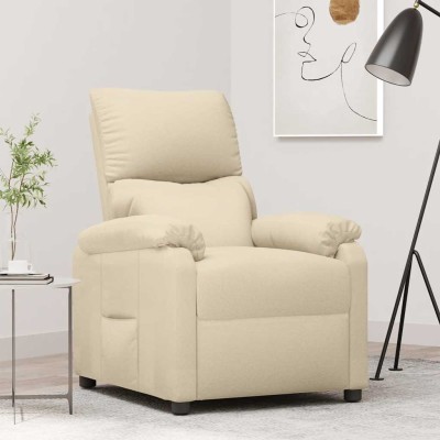 Reclining chair, cream...