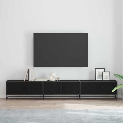 TV units 2 pcs Black oak...