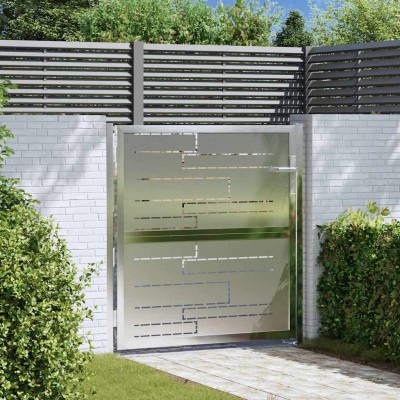 Garden gate with lock...