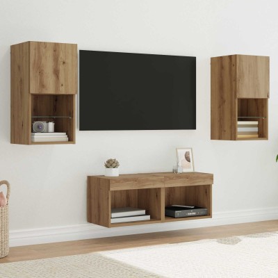 TV wall cabinets 4 pcs...