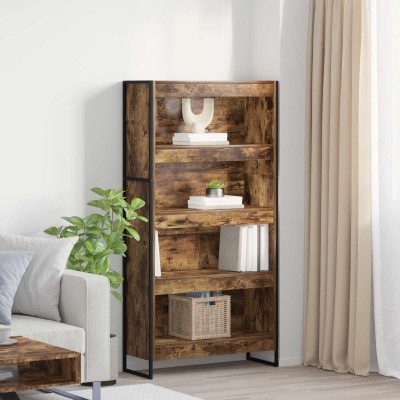 Bookcase 2 pcs Smoked oak...