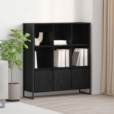 Bookcase 2 pcs Black oak...