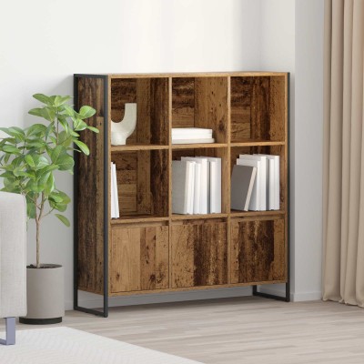 Bookcase 2 pcs Ancient wood...