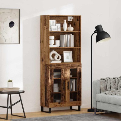 High cabinet 2 pcs Old wood...