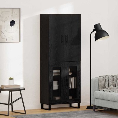 High cabinet 2 pcs Black...