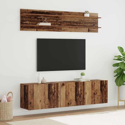 TV units 6 pcs Old wood...