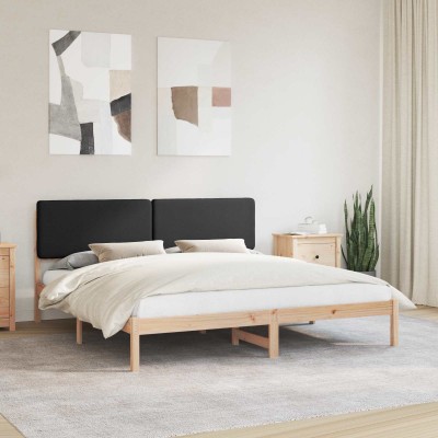 Bed frame with upholstered...