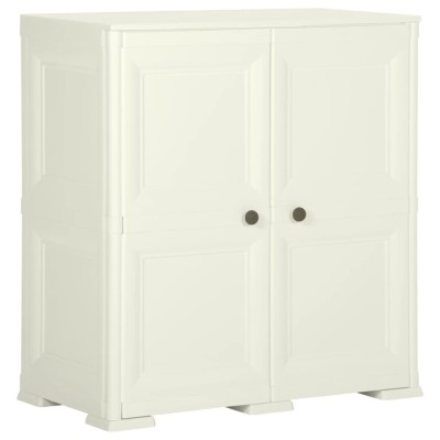 Plastic cabinet, vanilla,...